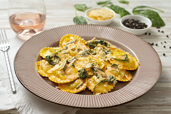 Spinach and Ricotta Ravioli