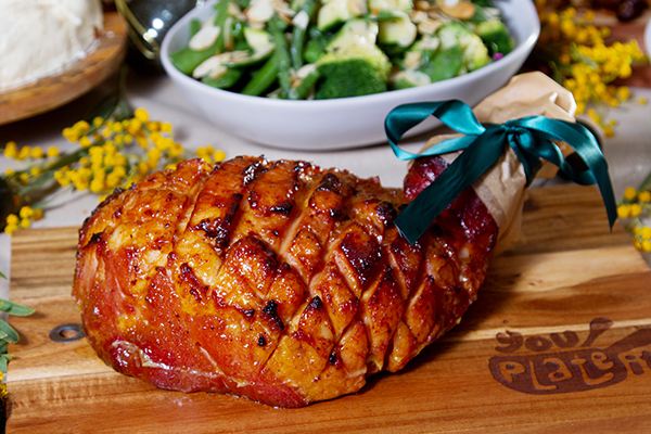 Traditional Easy Carve Ham, Basted in a Caramelised Orange Clove Glaze