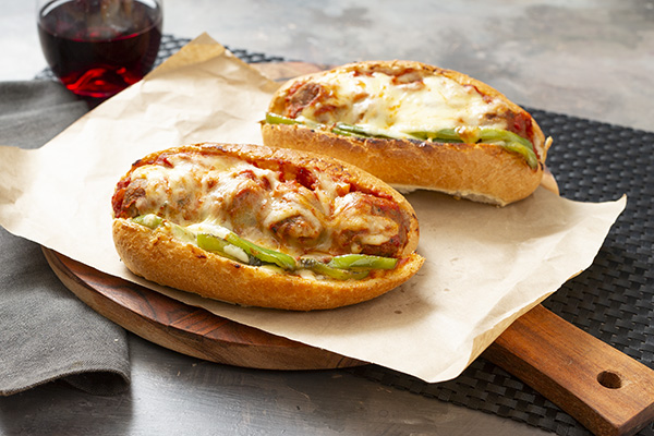 Speedy Tuscan Meatball Hoagies