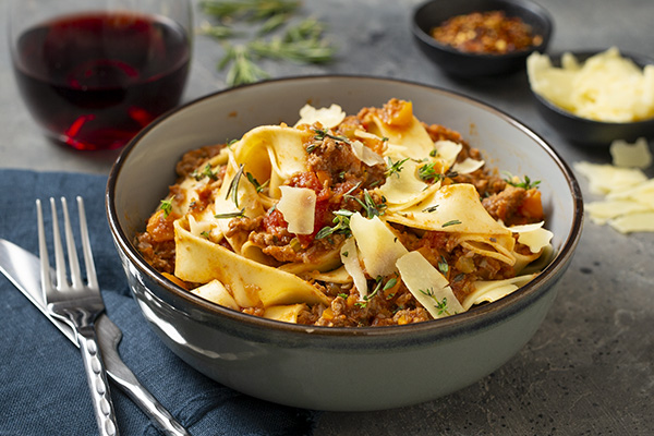 Lamb and Mushroom Ragu with Pappardelle