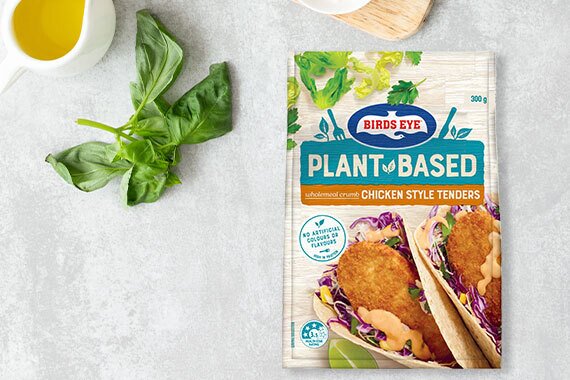 600.0 g Plant Based Chicken Tenders (Crumbed)